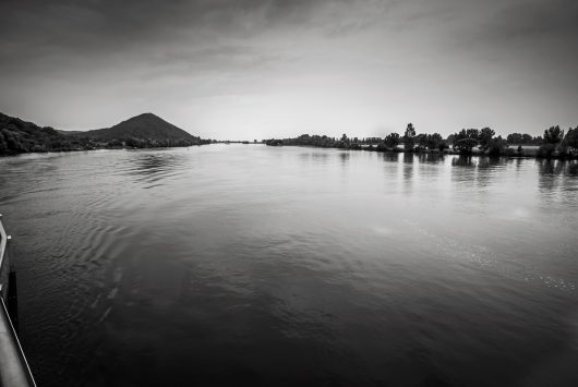 Danubio en Ratisbona, Julio de 2012